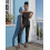 (S, Black) Tuta sexy donna, alla moda. 6