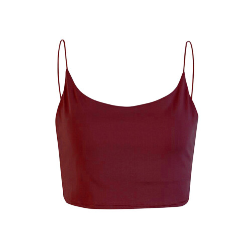 (S, Red) Débardeur sexy pour tendance été. 1