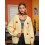 (M, Yellow) Gilet cardigan ouvert et automne. 2