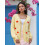 (S, Yellow) Gilet cardigan ouvert et automne. 5