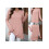 (XXL, Pink) Női bő szabású hétköznapi viselet 2