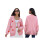 (M, Pink) Gilet cardigan ouvert et automne. 2