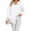 (XL, White) Γυναικεία Μακρυμάνικη Πουκάμισα, Φθινοπωρινές Μπλούζες 1