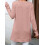 (L, Pink) Női bő szabású hétköznapi viselet 6