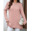 (L, Pink) Női bő szabású hétköznapi viselet 5