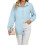 (XL, Sky Blue) Γυναικεία Μακρυμάνικη Πουκάμισα, Φθινοπωρινές Μπλούζες 1