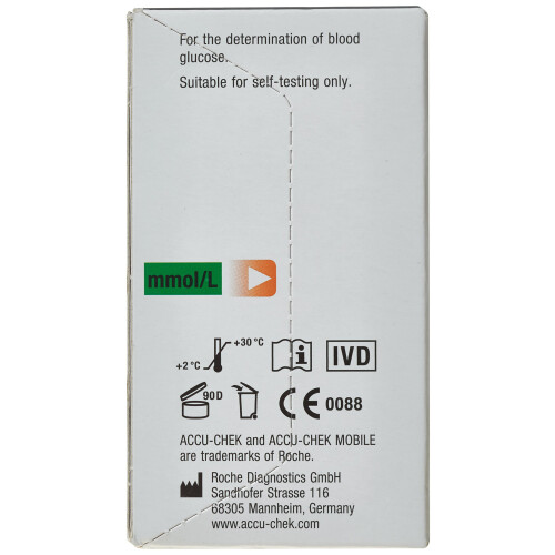 Accu-Chek Mobile Test Cassette (Pack of 100) 1