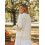 (M, White) Gilet cardigan ouvert et automne. 6