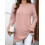 (XXL, Pink) Női bő szabású hétköznapi viselet 3