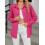 (XL, Rose Red) Γυναικεία Μακρυμάνικη Πουκάμισα, Φθινοπωρινές Μπλούζες 7