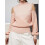 (M, Pink) Pull ample d'automne en maille. 4