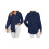 (XXL, Navy Blue) Γυναικεία Μακρυμάνικη Πουκάμισα, Φθινοπωρινές Μπλούζες 2