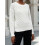 (M, White) Pull en maille et l'automne. 6
