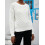 (S, White) Pull en maille et l'automne. 3