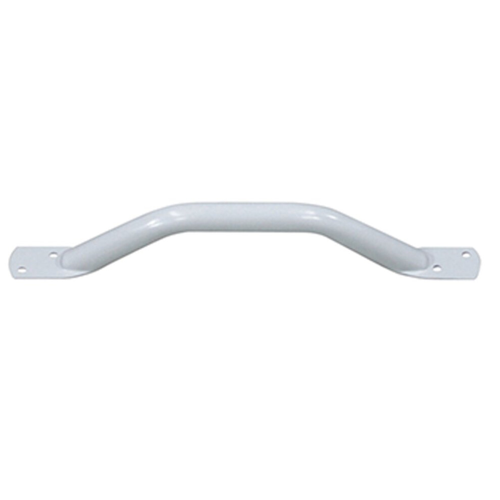 Aidapt White Safety Outdoor Indoor 15" (382 50Mm) Easy Grip Coated Steel Grab Bar Rail Support Aid
