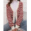 (S, Red) Gilet rayé pour et l'automne. 5