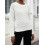 (M, White) Pull en maille et l'automne. 5