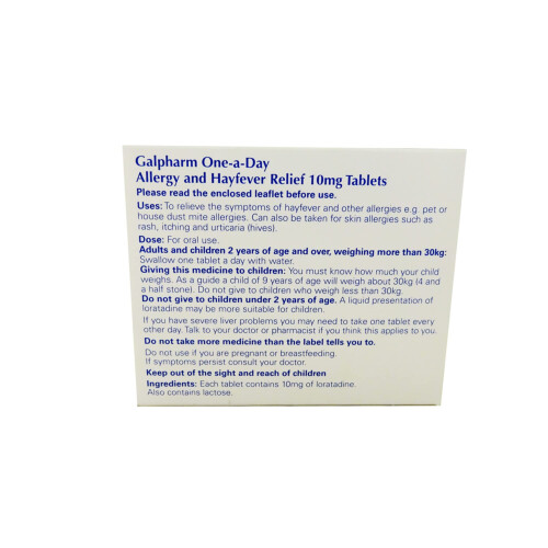 Galpharm Allergy & Hayfever Relief 10mg 2