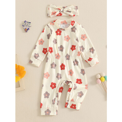 (6-9 Months, Beige) Φθινοπωρινό ρούμπερ για κορδέλα φιόγκος 2