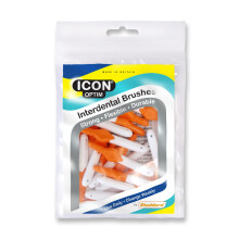 Stoddard Icon Orange Antibacterial Interdental Brush - 25 Brush in 1 Pack
