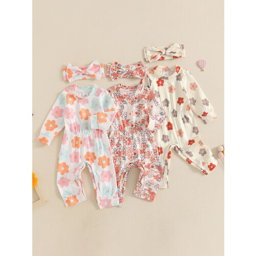 (0-3 Months, Beige) Φθινοπωρινό ρούμπερ για κορδέλα φιόγκος 2