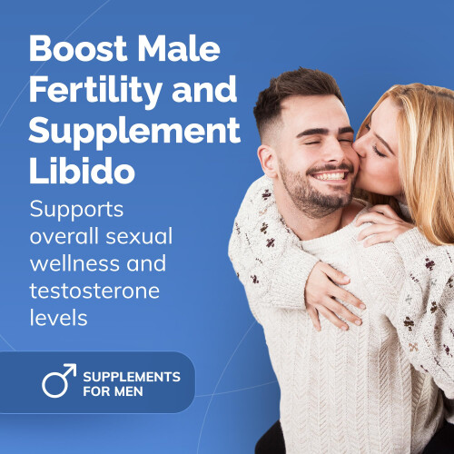 CONCEIVE PLUS Male Fertility Supplements - Boost Sperm Count, Motility & Libido 1