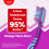 Colgate Colgate Zigzag Toothbrush for Deep Inter Dental Clean with Multi Angle Zig zag bristles (Medium, Pack of 6) 7