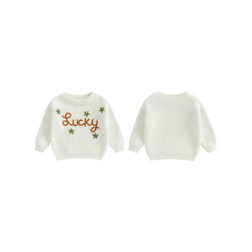 (0-3 Months, Ivory) Πουλόβερ για νήπια, Ιρλανδία, casual. 1