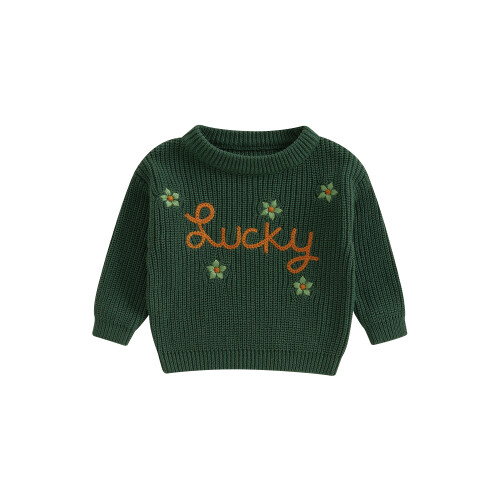 (3-6 Months, Army Green) Πουλόβερ για νήπια, Ιρλανδία, casual.