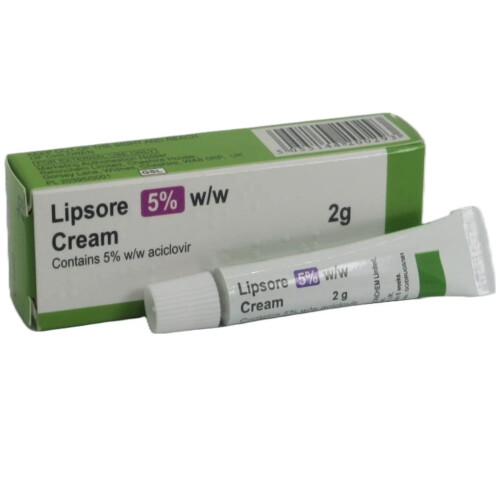 Cold Sore 5% w/w Cream 2g 1