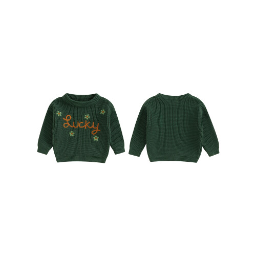 (3-6 Months, Army Green) Πουλόβερ για νήπια, Ιρλανδία, casual. 1