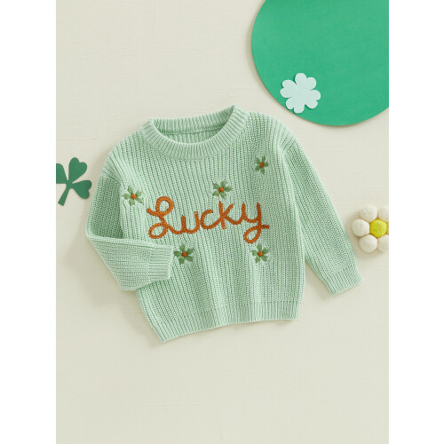 (0-3 Months, Green) Πουλόβερ για νήπια, Ιρλανδία, casual. 2