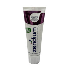 Zendium Sensitive Toothpaste 75ml - contains natural antibacterial enzymes and proteins - natural protection - suitable for sensit