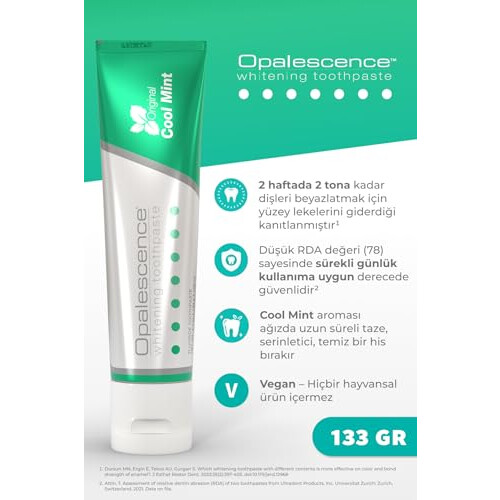 Opalescence Opalescence Whitening Toothpaste Cool Mint with Fluoride 100ml 1