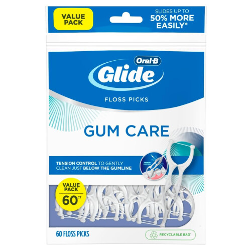 Oral-B Oral B Glide Floss Picks 60pk
