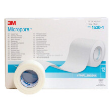 3M Micropore 1530-1 (12 Rolls)