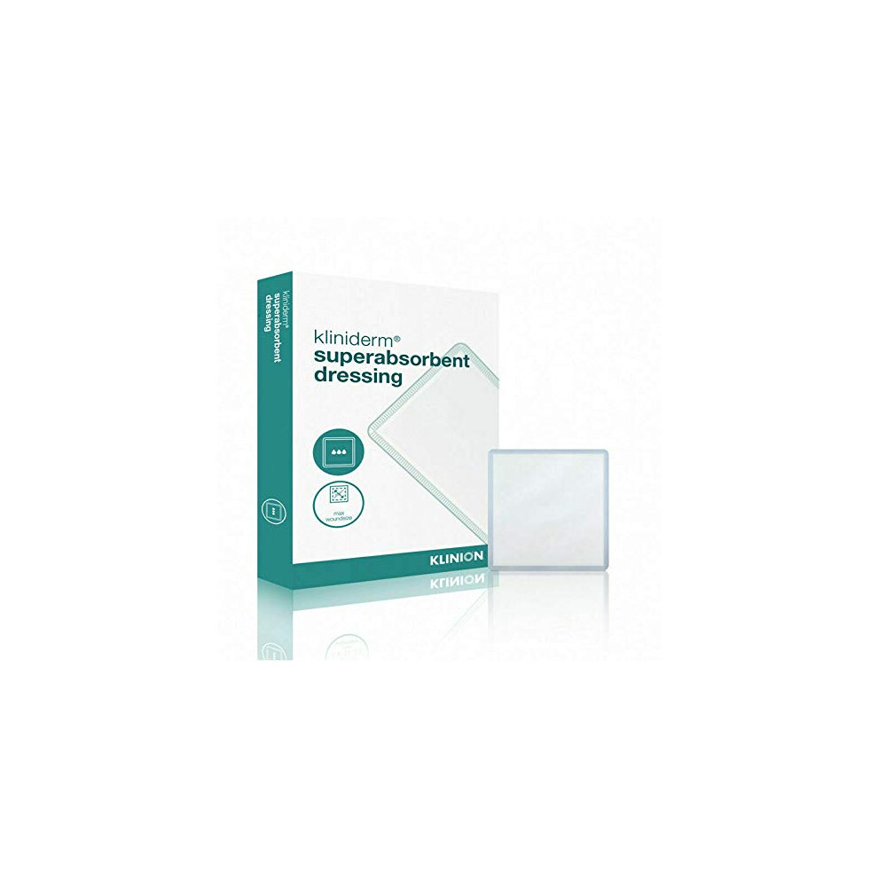 Kliniderm Superabsorbent Dressing 10Cm X 20Cm (Packs Of 10)