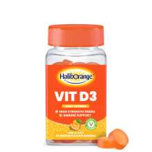 Haliborange Adult Vitamin D3-45 Orange Gummies