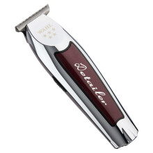 WAHL Professional Cordless Detailer Li Trimmer – Lightweight Stainless Steel T-Blade, Lithium-Ion Battery, Wireless Beard & Hair Trimmer, Silver/Mar