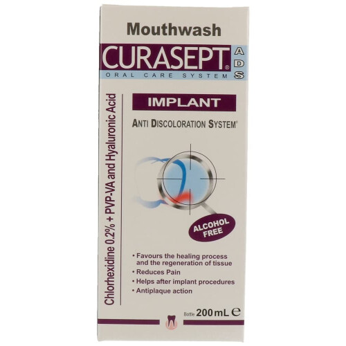Curasept Implant Mouthwash 0.2%