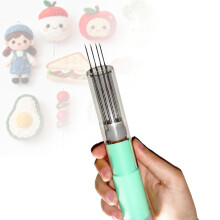 Electric Felting Needle Machine Kit, 1-7 Needles, Speed Adjustable, 2cm Stroke, Transparent Shell, DIY Wool Painting & Felted Crafts