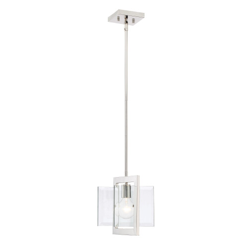 Ethan Mini Pendant Light in Polished Nickel 1