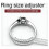Invisible Ring Size Adjuster Clear Plastic 5 Pcs 1