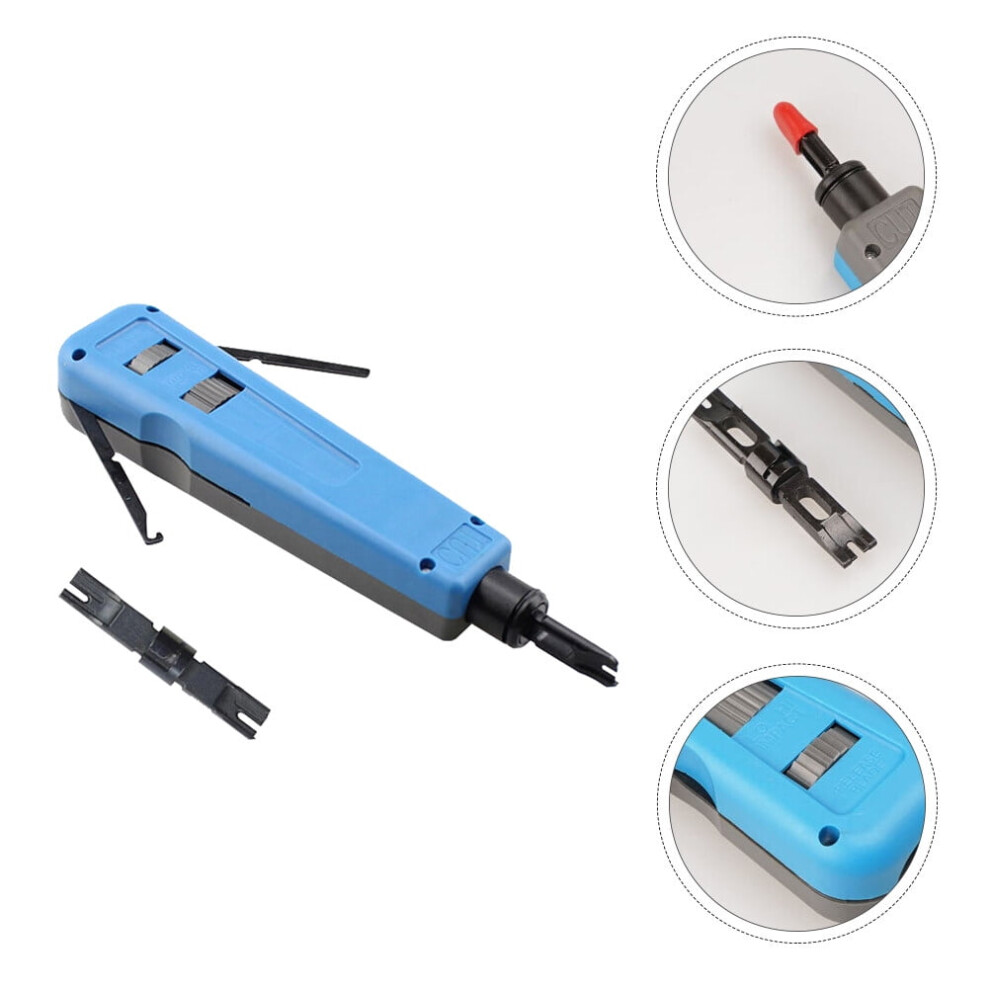 Network Wire Impact Punch-Down Tool Pliers Shape Adjustable Impact-Force 1Set 9165521450558