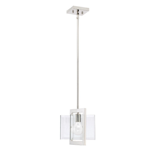 Ethan Mini Pendant Light in Polished Nickel 2