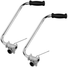 2er-Set Rasentrimmergriffe – Fadentrimmergriffe, ergonomischer Griff, Rasentrimmer mit Halterungsklemme