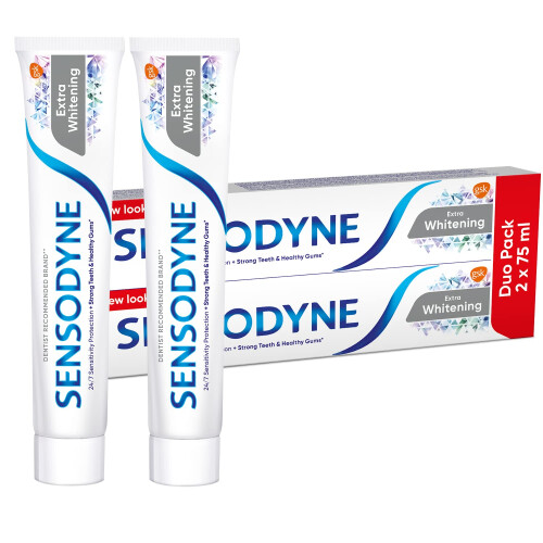 Sensodyne Sensodyne Extra Whitening Duo Pack Toothpaste 2 x 75 ml 2
