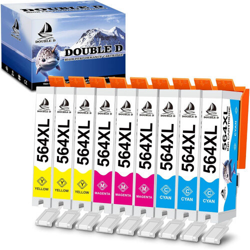 Κασέτα μαύρης μελάνης HP564XL (Συσκευασία των 5) 1
