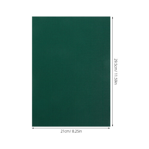 FRCOLOR1Bag Κυματοειδές χαρτί για έργα Μέγεθος A4 Χρωματιστό κυματοειδές χαρτί 1