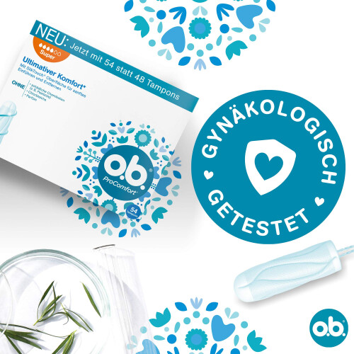 o.b. ProComfort Super Tampons (54 Pcs.) 2